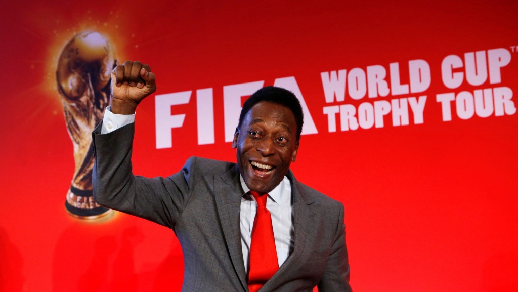 比利一生與足球結下不解緣。 Reuters