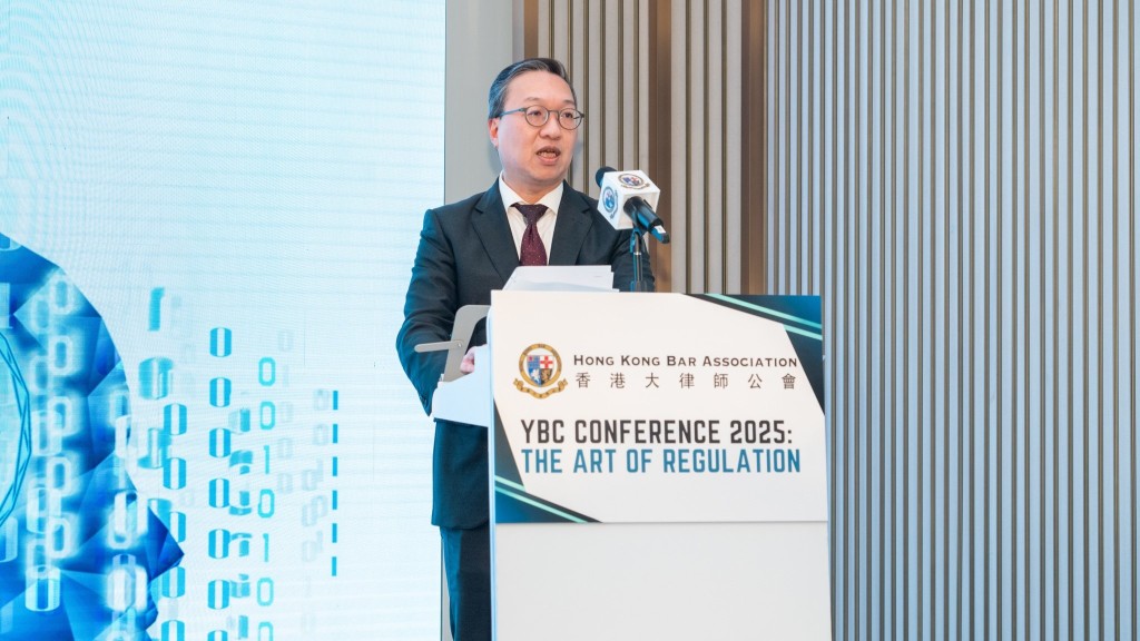 林定國出席新晉大律師會議  稱政府或需考慮豐富《版權條例》 為AI技術創作提供法律基礎。林定國fb