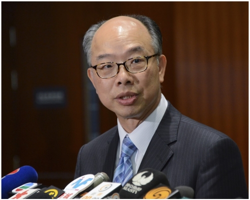 陳帆表示,已知悉立法會議員的意見。資料圖片