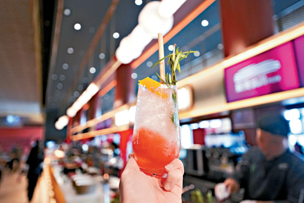 「香港主場」特色雞尾酒。 「香港主場」特色雞尾酒。