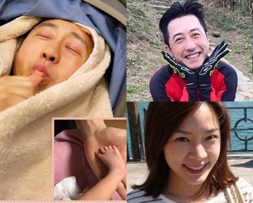 哈林同第二任老婆張嘉欣的BB出世啦。