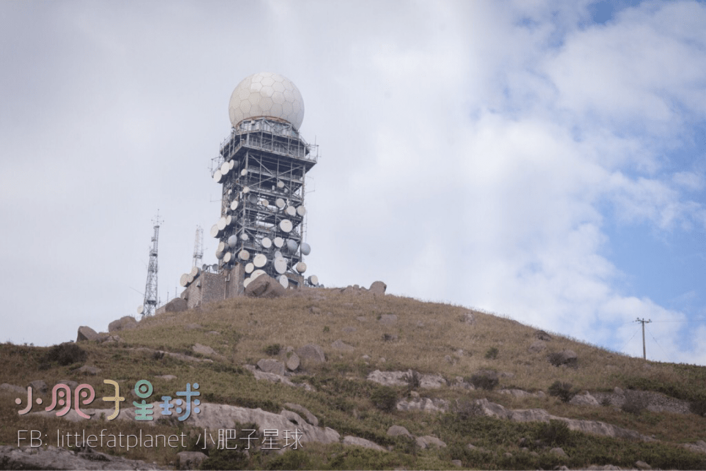 看到白色「波波」,即代表到達山頂。 看到白色「波波」,即代表到達山頂。