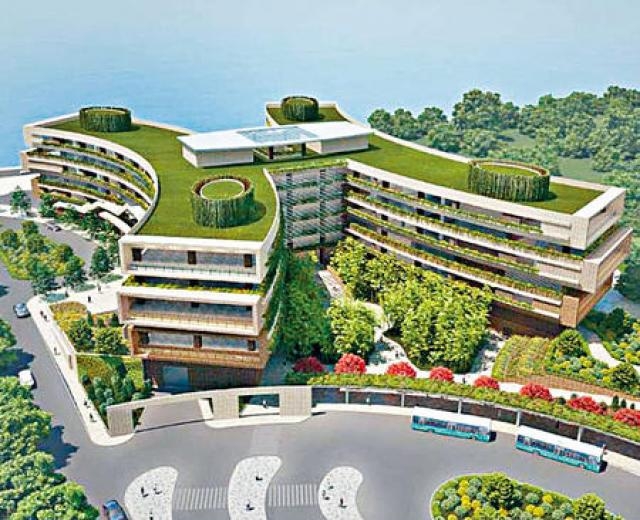 屯門曾嘴骨灰龕設施設計圖。 資料圖片