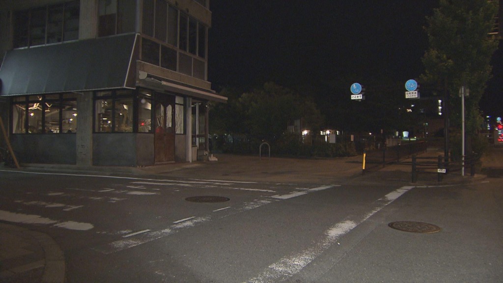 一名中國遊客在京都當街遭人刺傷的現場。Yahoo! JAPAN