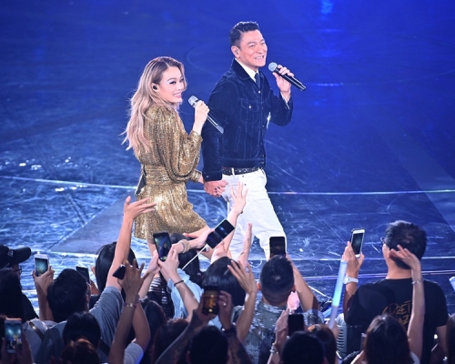 容祖儿指华仔在她心目中早已超越偶像。