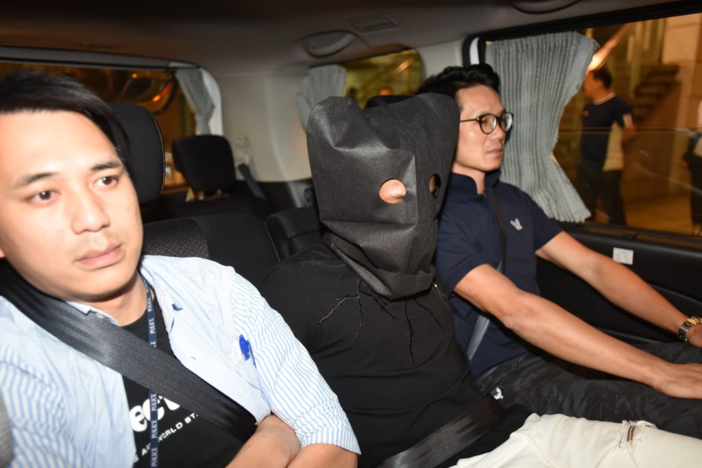 被捕人士。