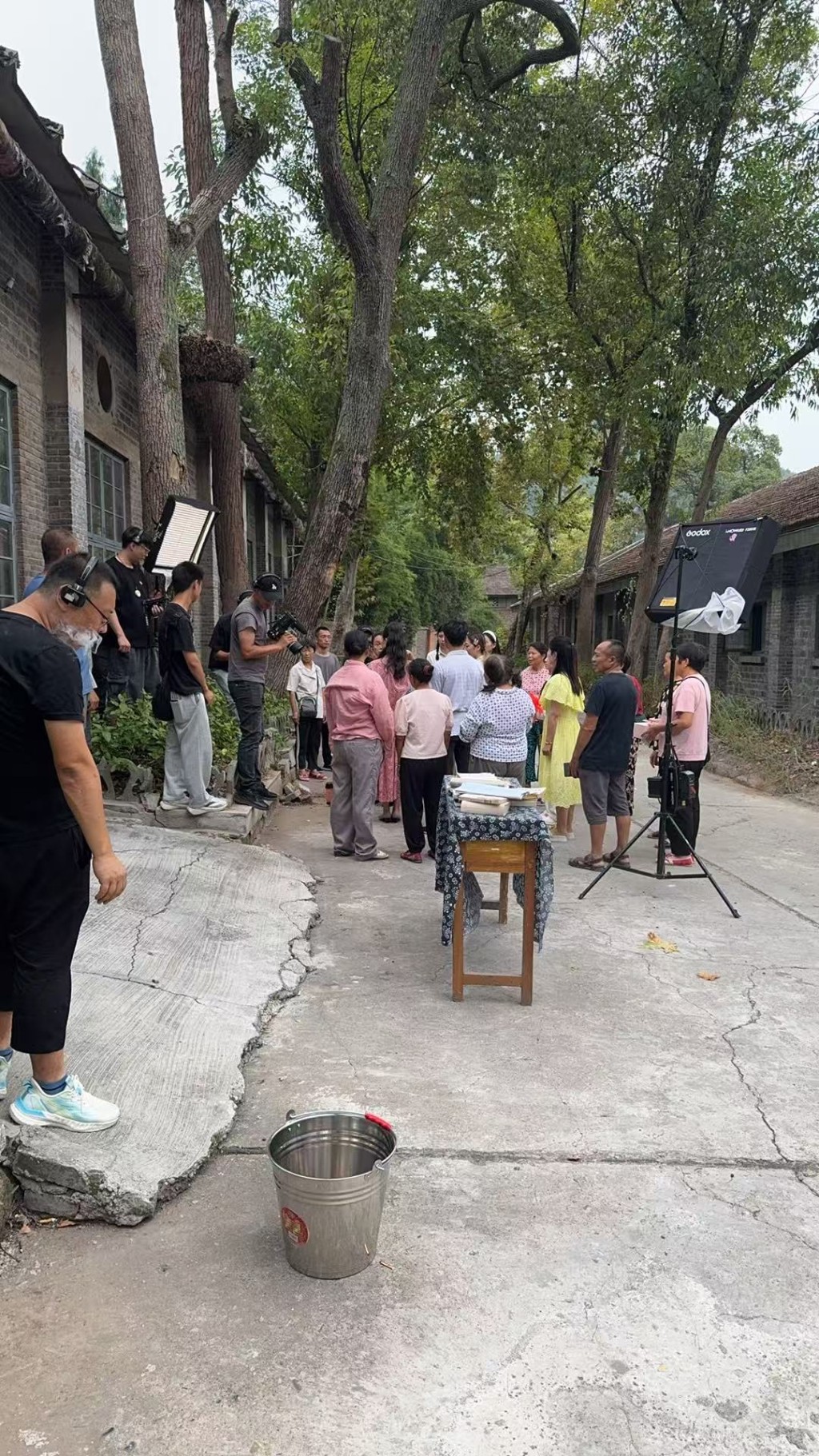 受訪者拍攝於成都影視基地。 受訪者拍攝於成都影視基地。