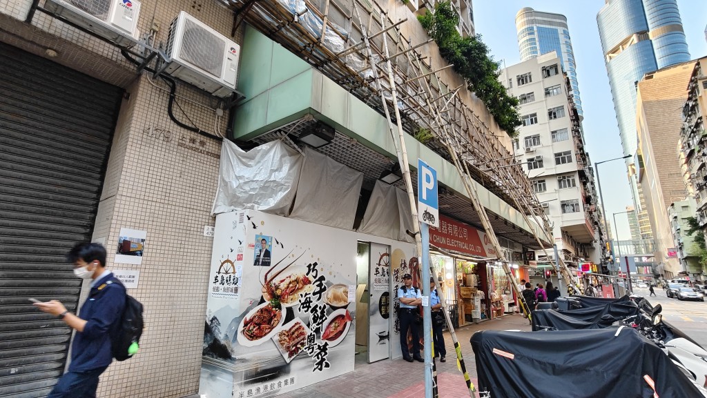 贼人闯旺角装修中食肆 掠走逾万元铜喉