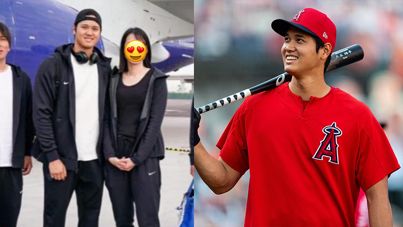 大谷翔平高颜值夫妻照首曝光！  前篮球员老婆田中真美子一举动低调放闪