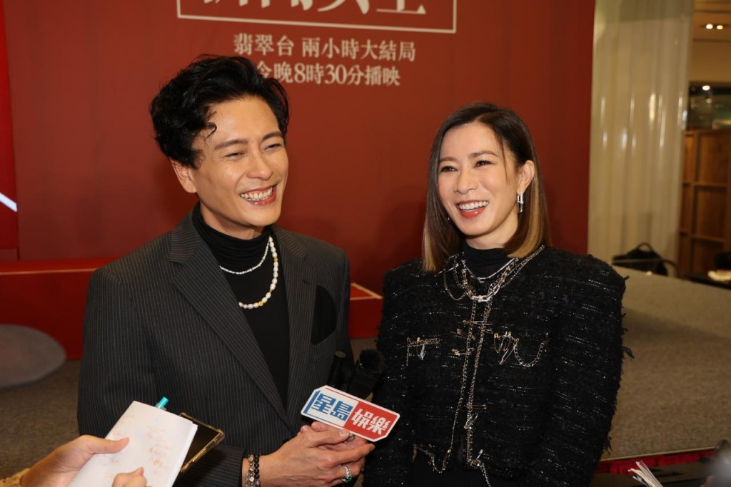 佘詩曼、黃宗澤表示拍第3輯屬未知之數。 佘詩曼、黃宗澤表示拍第3輯屬未知之數。