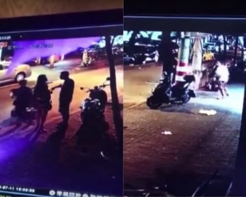 中國南京一名巴基斯坦留學生帶中國女友行經街頭,與一名東北藉男子發生口角後,被斬死。(網圖)