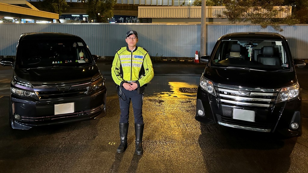 警方東區放蛇打擊白牌車 截獲兩司機扣查兩車