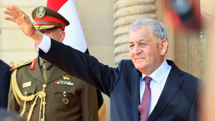 伊拉克國會早前選出庫族的拉希德出任任總統。路透社資料圖片