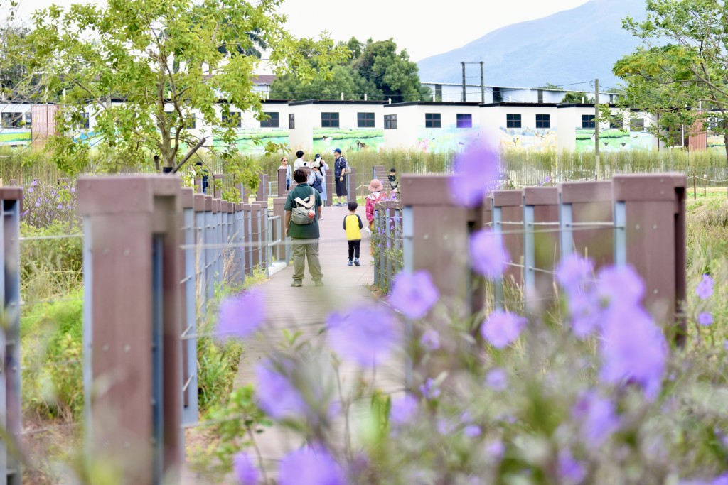 塱原自然生態公園佔地37公頃，劃分為農業區、生態區和訪客區。盧江球攝