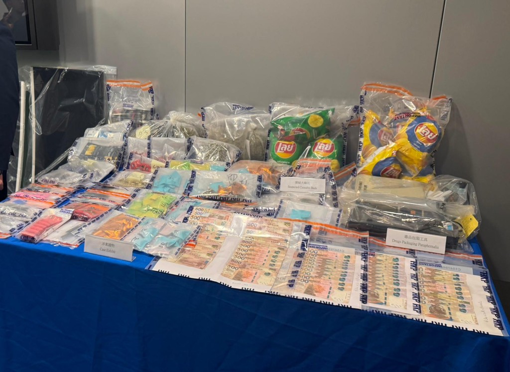涉案毒品包括可卡因、氯胺酮、依托咪酯、海洛英、大麻、冰毒等等。 涉案毒品包括可卡因、氯胺酮、依托咪酯、海洛英、大麻、冰毒等等。