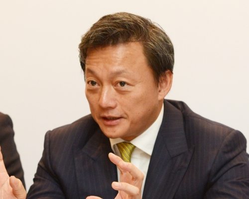 紫荊黨創辦人之一、中播控股董事長黃秋智。資料圖片