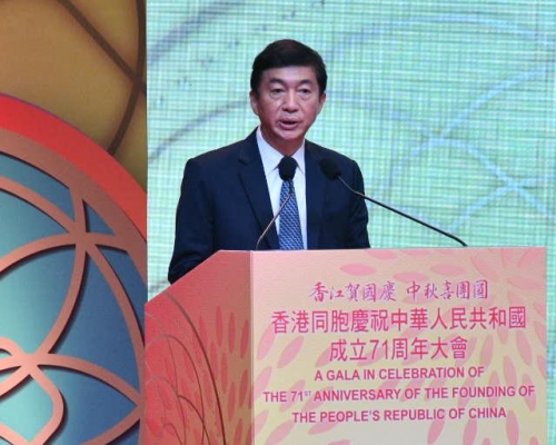 中聯辦主任駱惠寧表示,增強國家意識是香港重大緊迫的問題。