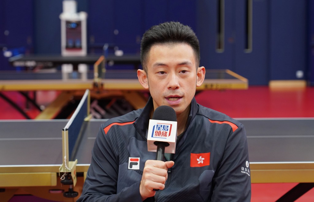 黃鎮廷感謝港府與體院支持,讓運動員可專注訓練。 黃鎮廷感謝港府與體院支持,讓運動員可專注訓練。