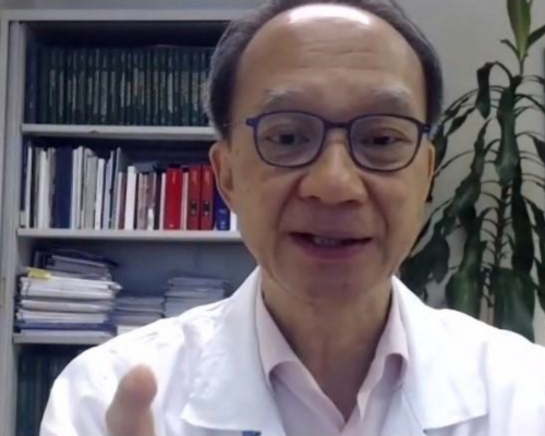 新冠疫苗顧問專家委員會成員劉宇隆。