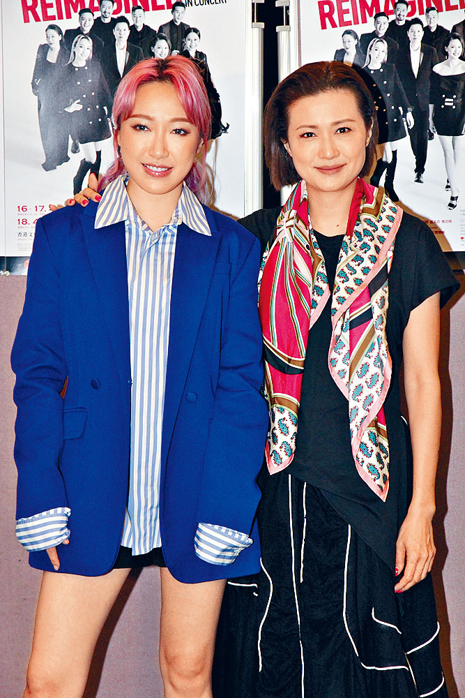 葉巧琳、羅敏莊正密鑼緊鼓為音樂劇作綵排。