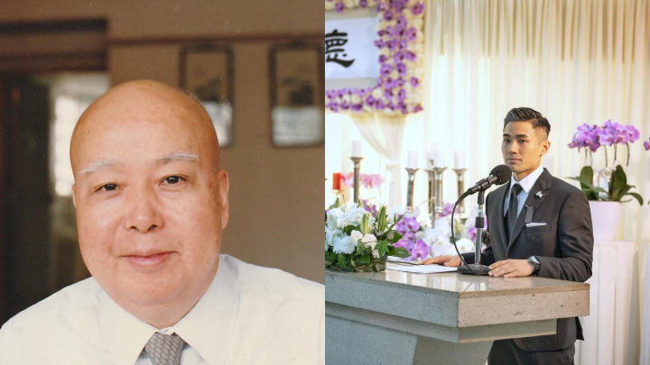 「鐵板神算」董慕節喪禮低調舉行 公關外孫張存華致悼詞:非常沉重