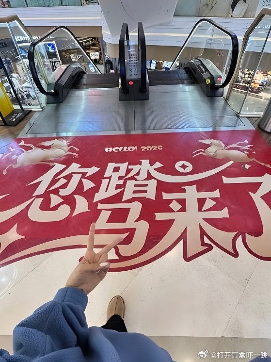 內地有多個商場用上「踏馬來了」作宣傳語句，最終成為網絡熱話。