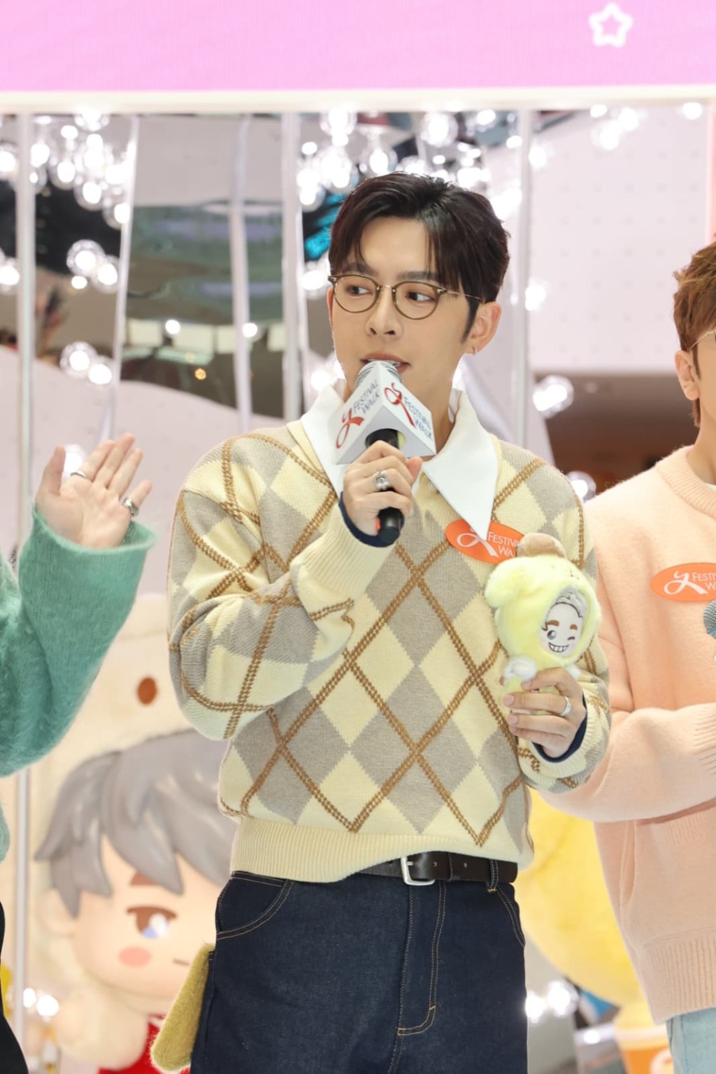 Edan承認早前與林明禎見面。