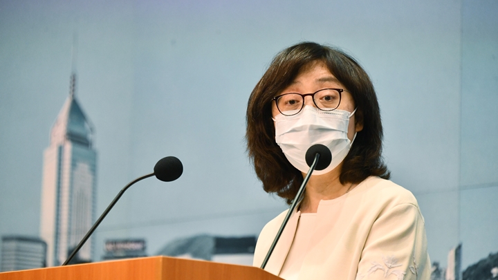 發展局局長甯漢豪的政務助理快測確診。資料圖片