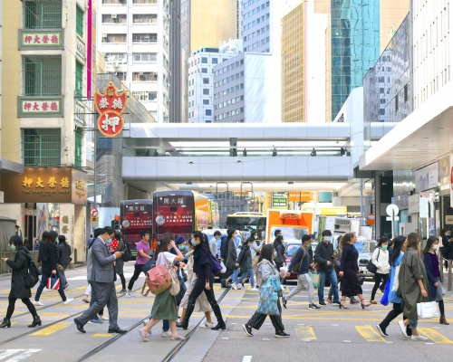 調查指,本港20%打工仔認為其公司在防疫支援上不足。 資料圖片