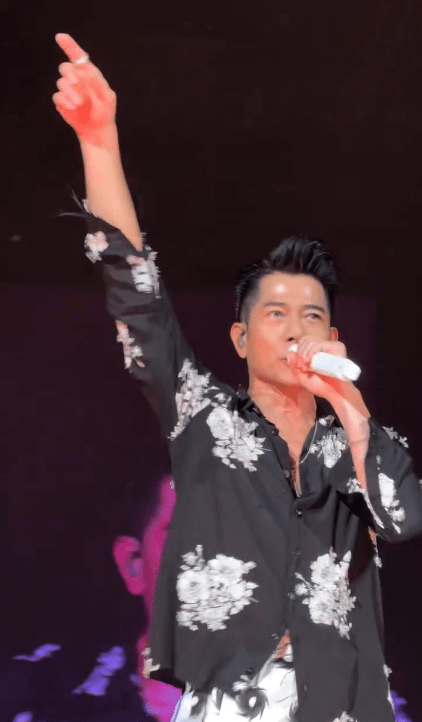 郭富城近日到馬來西亞開演唱會。