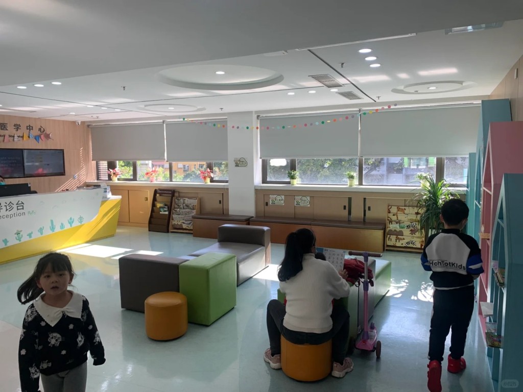 深圳市儿童医院口腔医学中心 内部环境（图片来源：小红书）