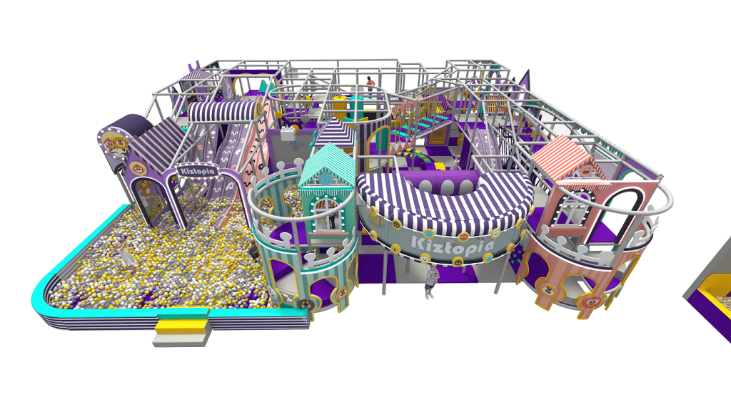 超巨型城堡攀爬區 