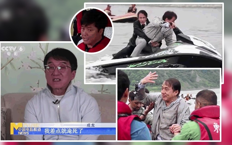 成龍親述遇溺情況,還爆導演唐季禮急得落淚。