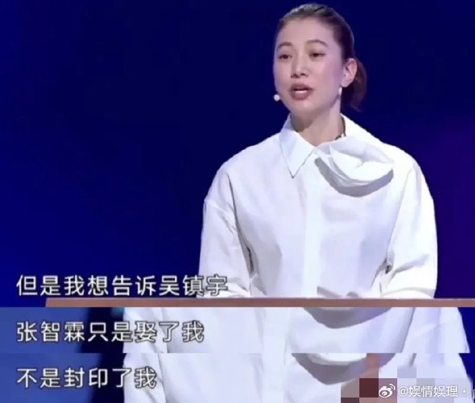 袁詠儀曾在內地節目向吳鎮宇說：「張智霖只是娶了我，不是封印了我」。