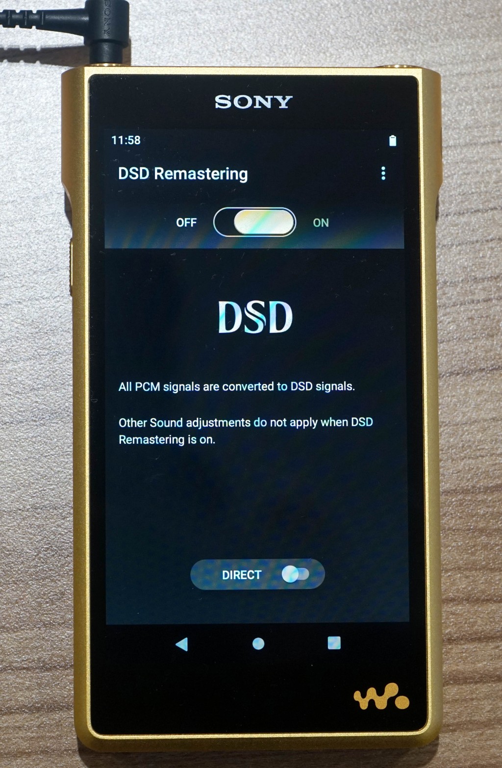 移植了同廠DMP-Z1的DSD Remastering技術,將PCM音訊轉換成DSD256格式取樣。 移植了同廠DMP-Z1的DSD Remastering技術,將PCM音訊轉換成DSD256格式取樣。
