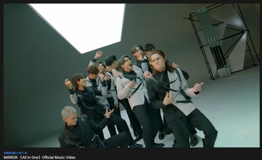 MV一出即上發燒影片排行榜。