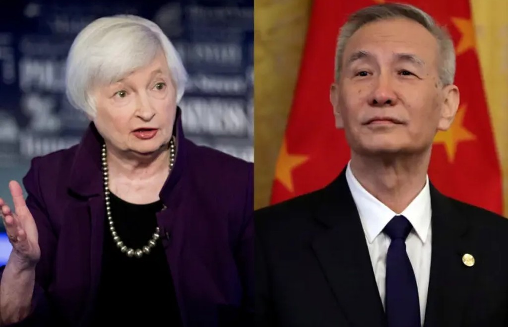 耶倫和劉鶴將在瑞士會面。