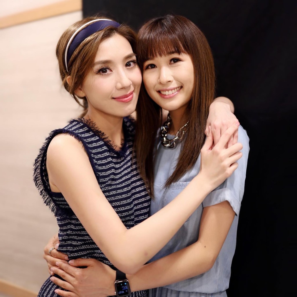 年底約滿TVB的好姊妹黃智雯（左）盛傳不續約。