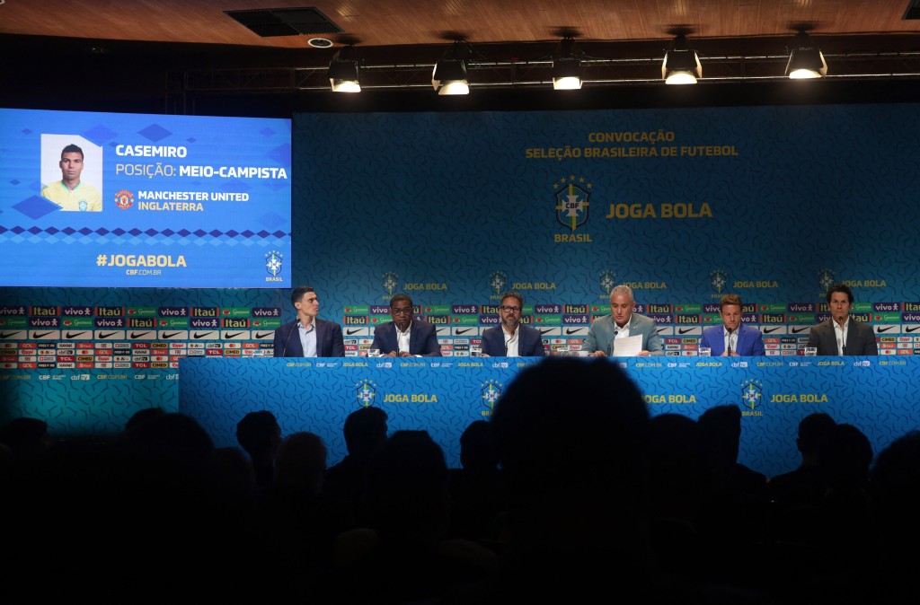 巴西公布世杯廿六人名单。Reuters
