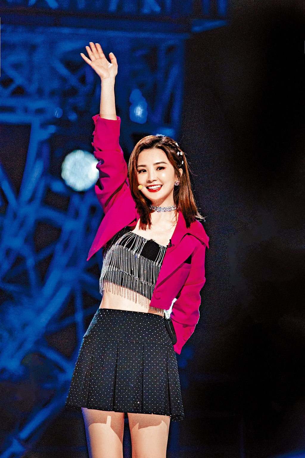 甚有舞台经验的阿Sa赢得首仗，被赞实至名归。