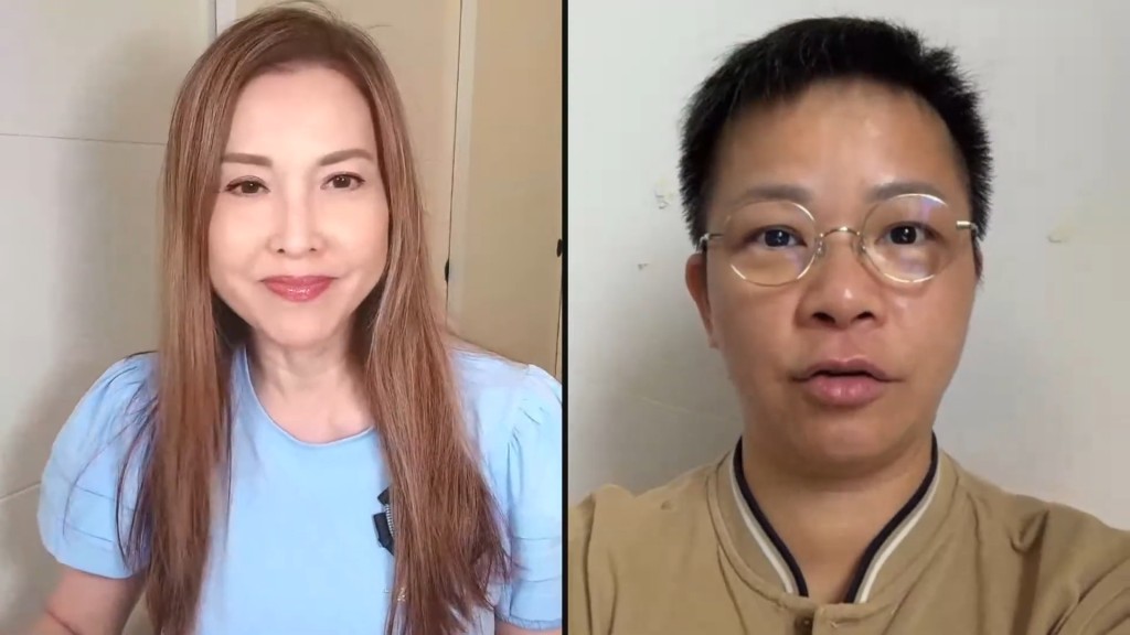 潘小文今日（31日）與李婉華進行網上頻道直播，大爆梅啟明曾威嚇梅媽。