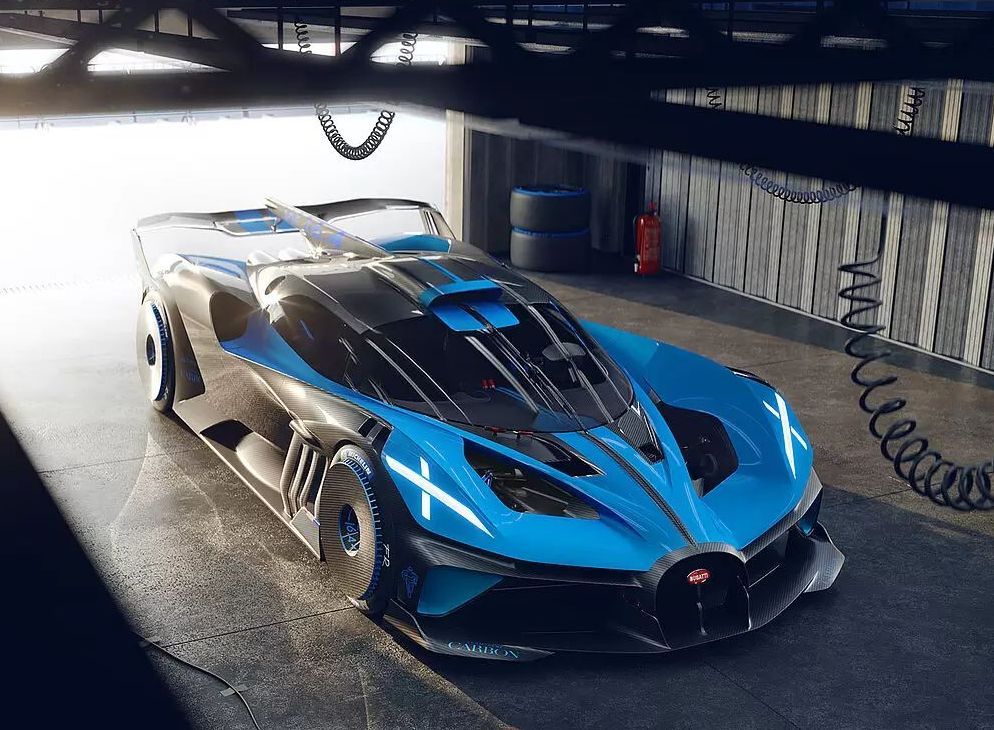 Bugatti Bolide為賽道生，全球限量生產僅40輛。