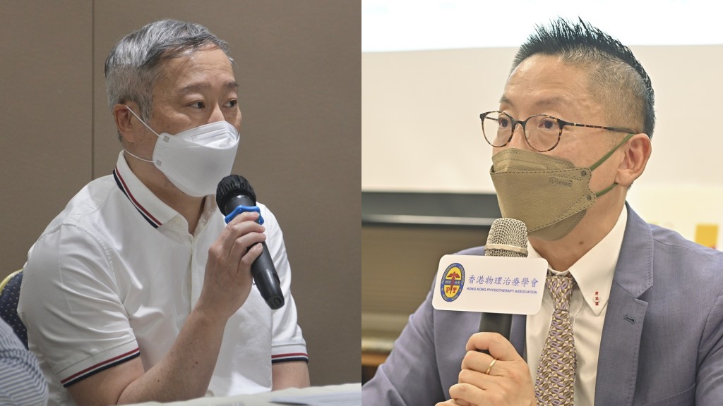 鄭志文(左)與彭耀宗(右)。資料圖片