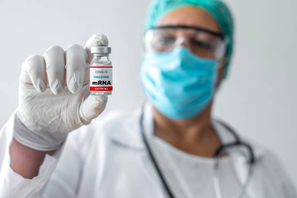 美国最新临床测试结果显示，mRNA 疫苗已证明可以对付最恶性的胶质母细胞瘤。示意图