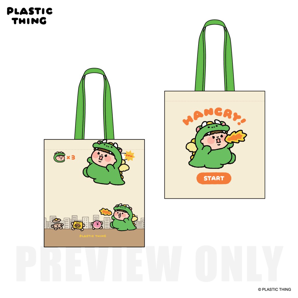 Plastic Thing 为食妹Tote Bag