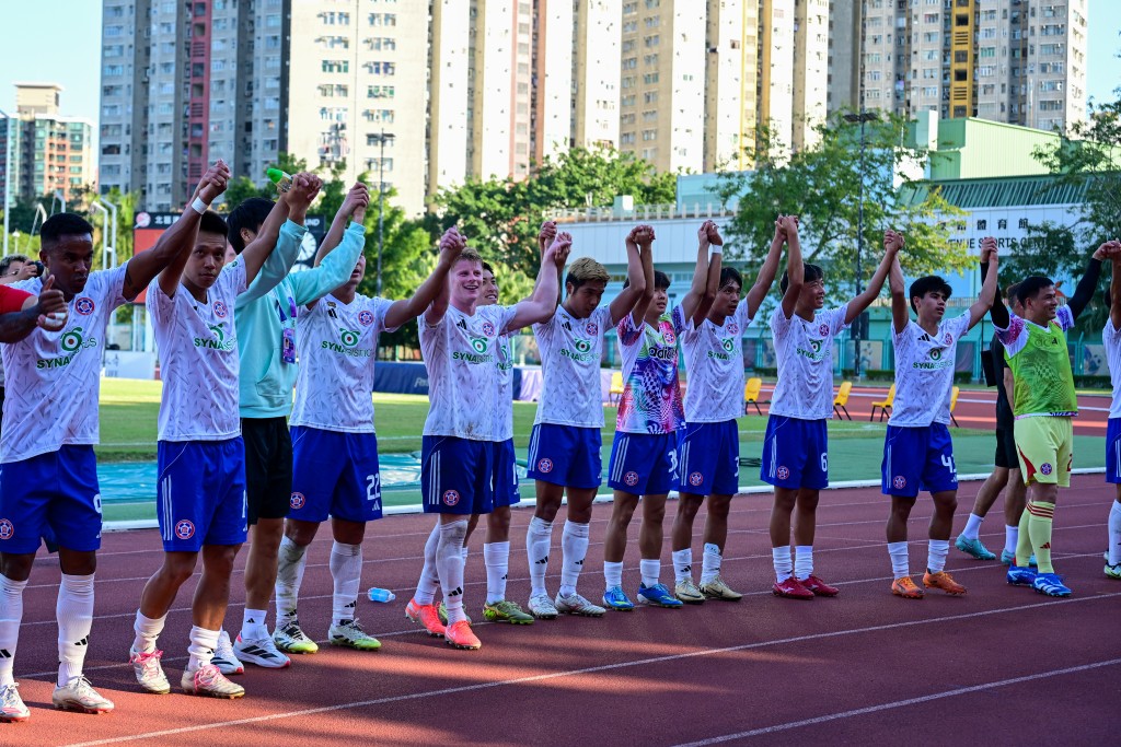 余在言周六作客對北區一戰中助球隊以3:0取得回流後首勝。攝影:魏國謙 余在言周六作客對北區一戰中助球隊以3:0取得回流後首勝。攝影:魏國謙