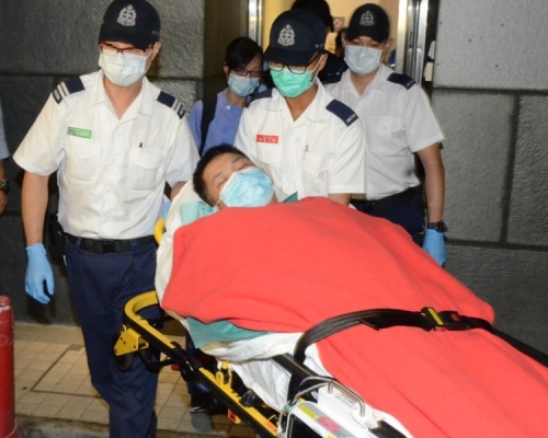 中槍男子轉往瑪嘉烈醫院治療。