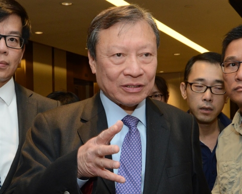 郭炳湘去年8月在家中中風暈倒，延至10月離世。資料圖片