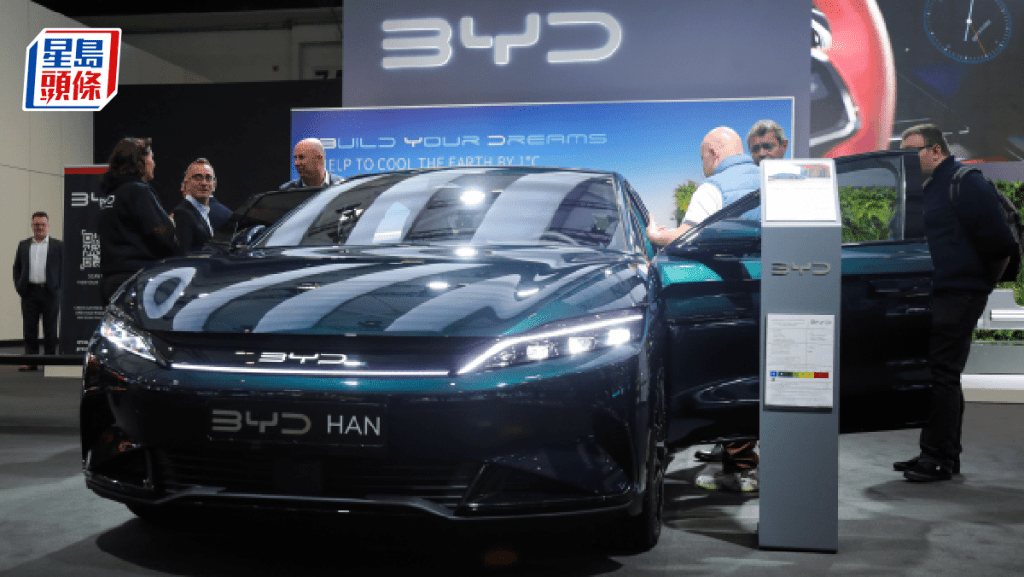 比亞迪據報有信心實現150萬輛出口目標 較原先多15%