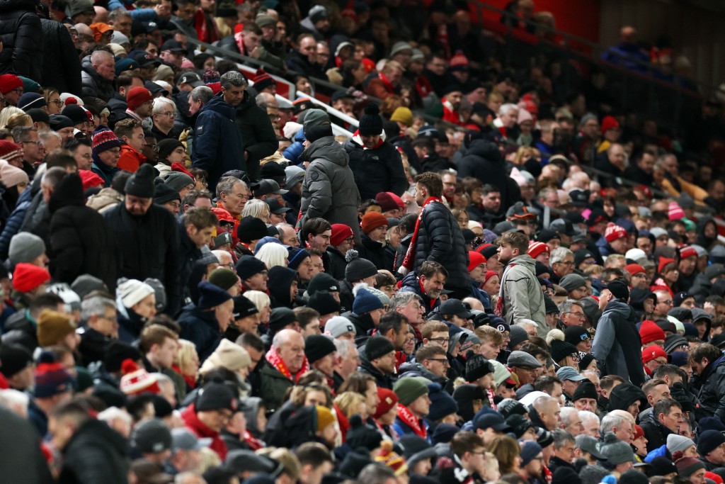 主場的利物浦提早離場。路透社